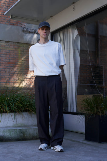 Wool Blend Trousers